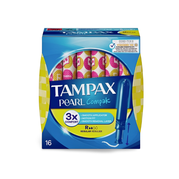 Tampax pearl compak regular 16u