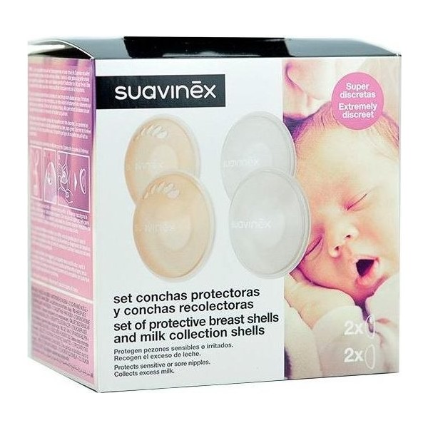 Suavinex Set Conchas Protecrecolectora